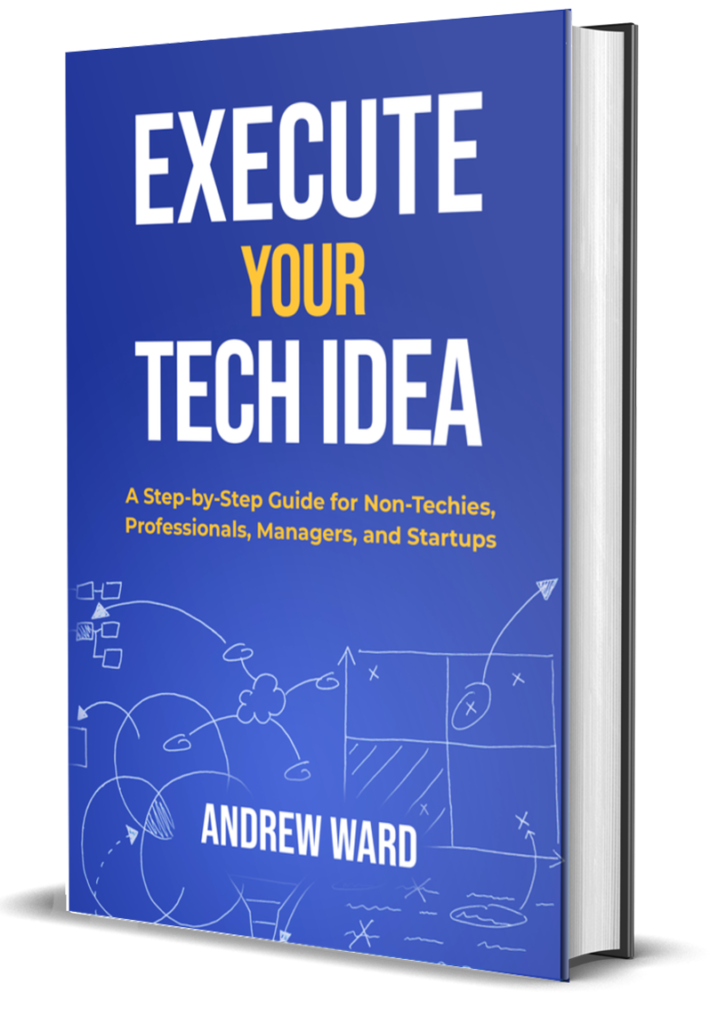 Execute your tech idea 3d hardback concept